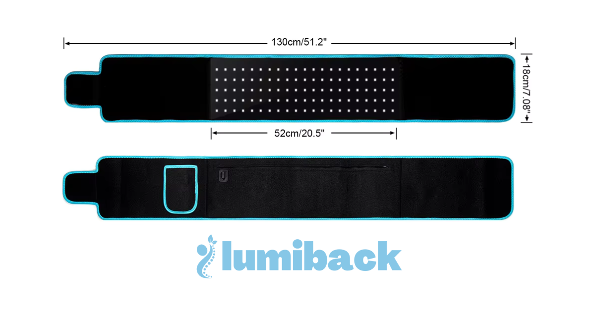 Lumiback™ - Pojas s crvenim svjetlom